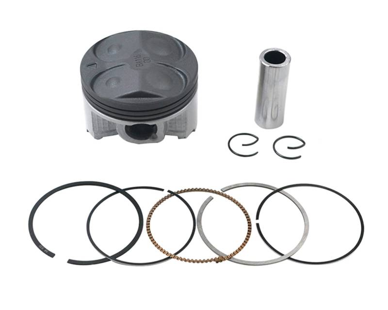 VBPCEFZTLK Motorrad Std ~ +100. Bohrungsgröße 56mm ~ 57mm Kolben-Kit & Ringe fit for Yamaha FZR400RR SP 3TJ FZ400 4YR FZR400 RR FZR FZ 400 Kolben und Ringe(Oversize 25) von VBPCEFZTLK