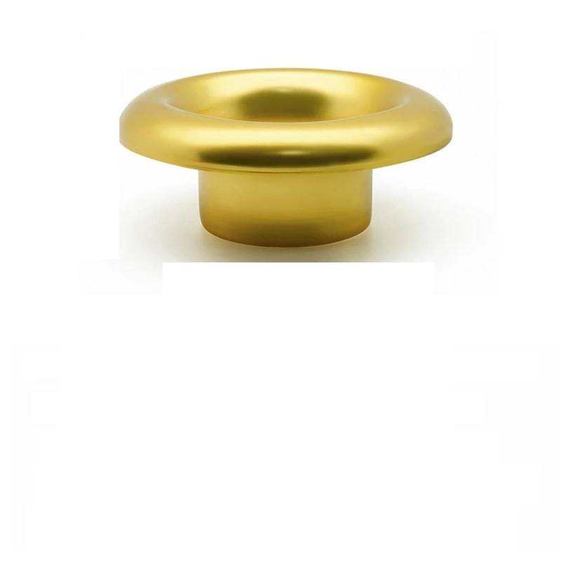 Ansaugschlauch Einlass-Aluminium-Kurzschluss Für RAM Bellmouth Velocity Stack-Adapter Für Lufteinlass-Turbohornabdeckung 2" 47MM 50MM Einlassluftrohrschlauch(Gold) von VBVGMZAS