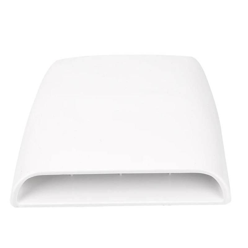 Ansaugschlauch Universal Für Auto Hood Scoop Air Outlet Abdeckung Dekorative Air Flow Intake Vent Abdeckung Für Auto Air Flow Vent Abdeckung Einlassluftrohrschlauch(WHITE) von VBVGMZAS