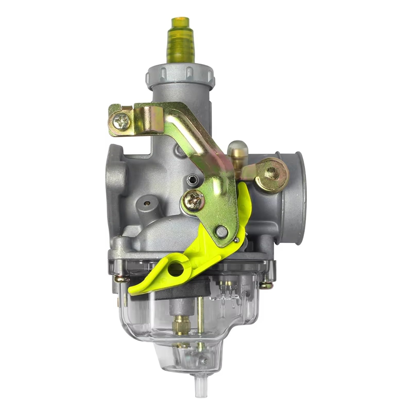 Carburador Carburador Carb Für CG125 Für XF125 Für XL125 Für LIFAN125 Für CB125 Für XR100 Für GL100 Motorrad PZ26 26mm Carb Carburador Moto(Yellow-A) von VBVGMZAS