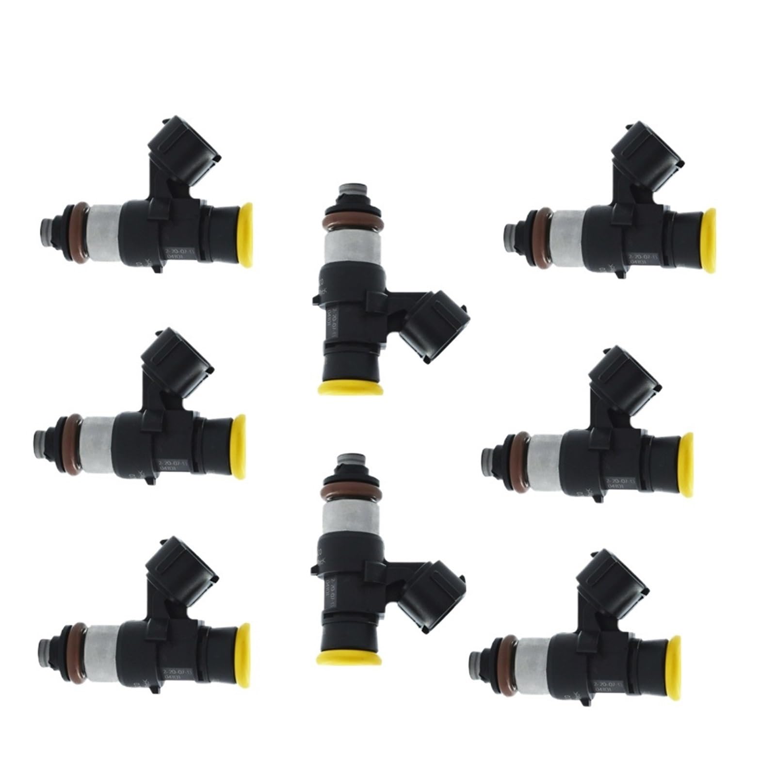 Kraftstoffeinspritzdüse 2/4/6/8 PCS 0280158821 Für BOSCHH Gas Injektor Für CNG Kraftstoff Typ 210lb 2200cc 3350cc NGI-2-K 9,1 Ohm Auto Einspritzdüse(8 PCS) von VBVGMZAS