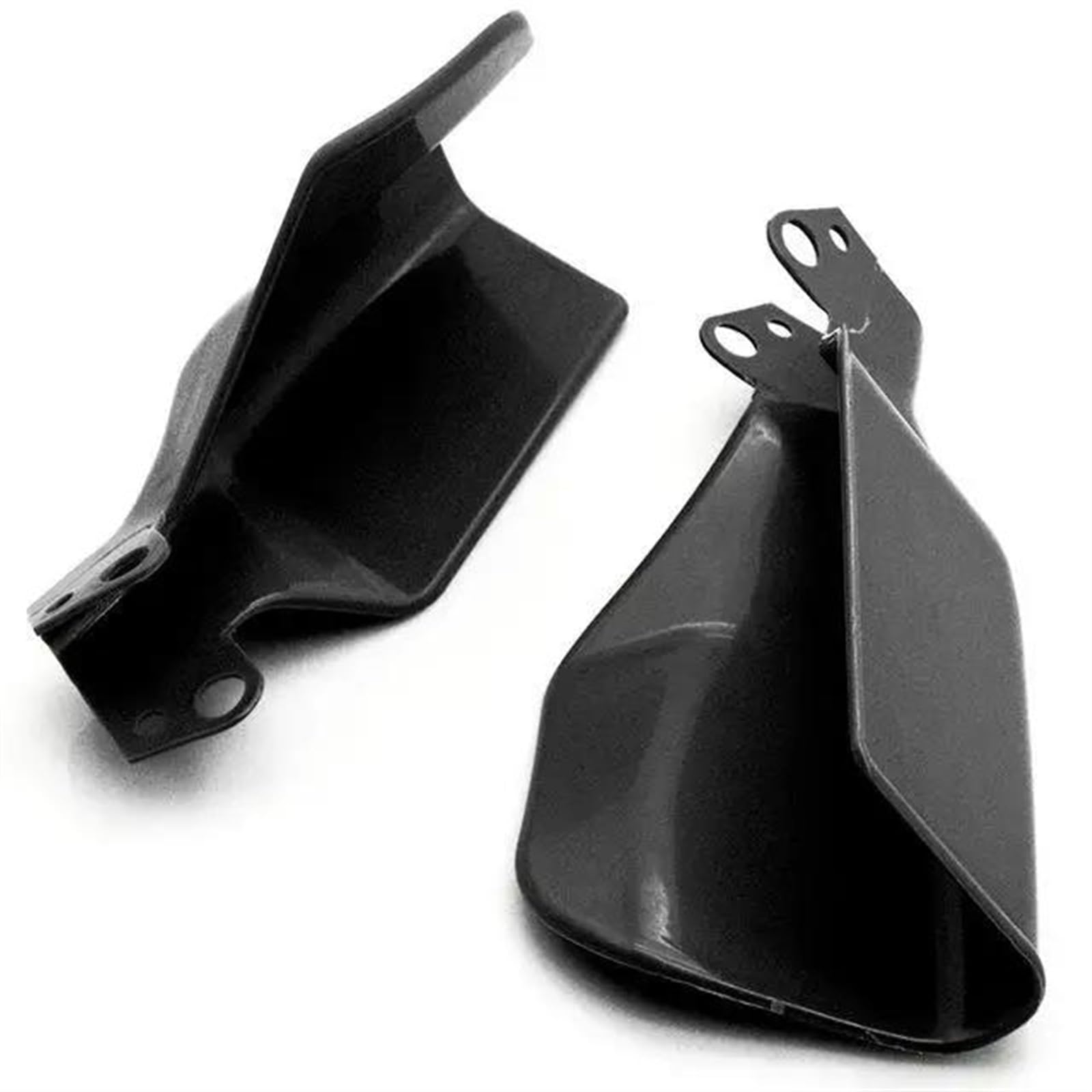 Motorrad Handschutz 1 Paar Universal-Motorradteile Motorrad-Handprotektoren Windschutzscheiben-Handschutz Handschützer(Black) von VBVGMZAS