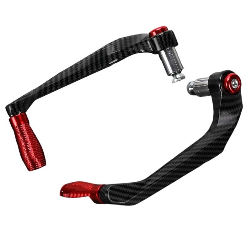 Motorrad Handschutz FÜR Aprilia FÜR RS 660 FÜR RS660 2021 2022 2023 2024 FÜR Tuono660 Motorrad Hand Protektoren Bremse Kupplung Hebel Lenker Handschutz Handschützer(Red Lever Guard) von VBVGMZAS