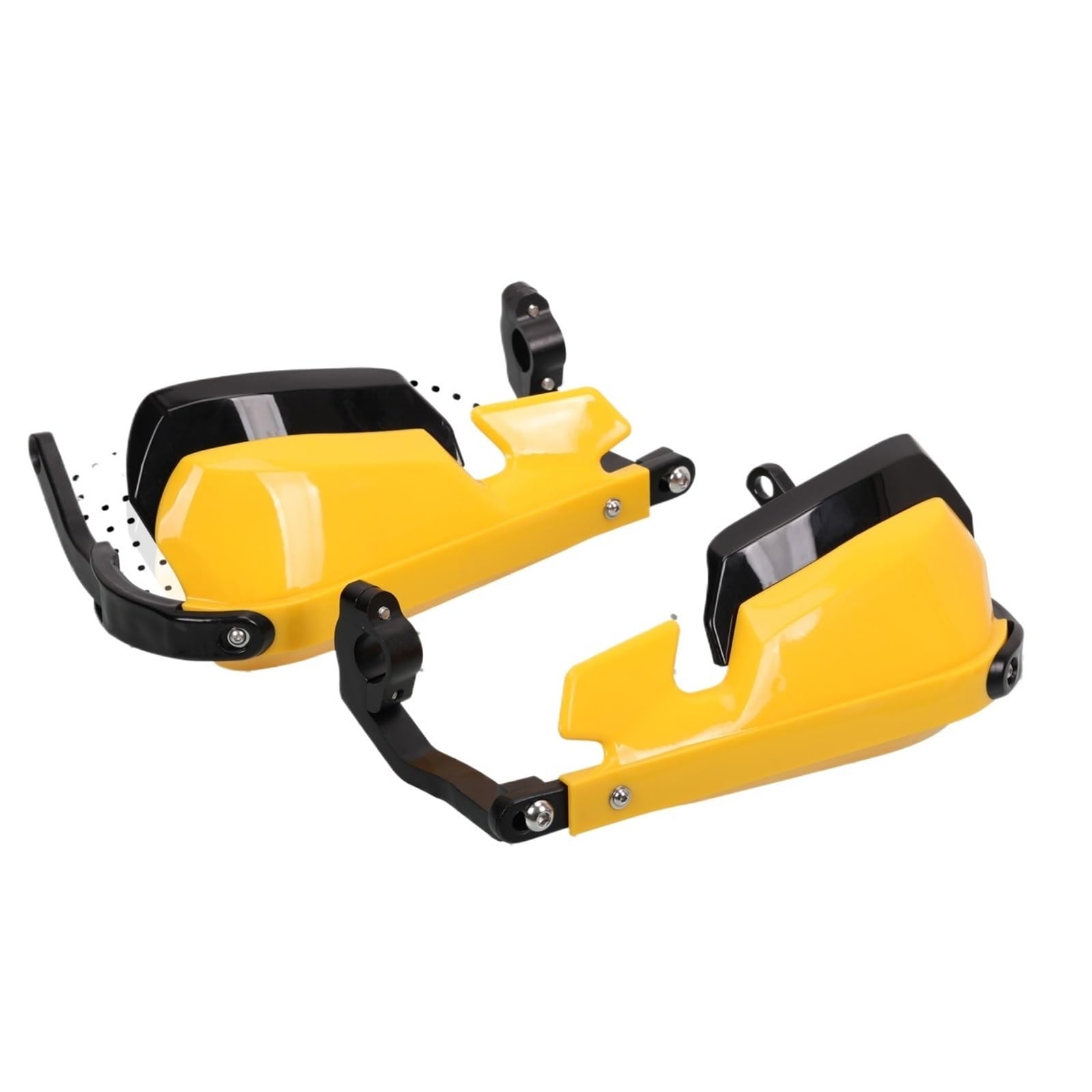 Motorrad Handschutz FÜR TRANSALP 750 XL FÜR 750 Für TRANSALP750 FÜR XL750 Motorrad Lenker Absturzsichere Protektoren Hand Guards Schild Handschützer(Yellow and Black) von VBVGMZAS