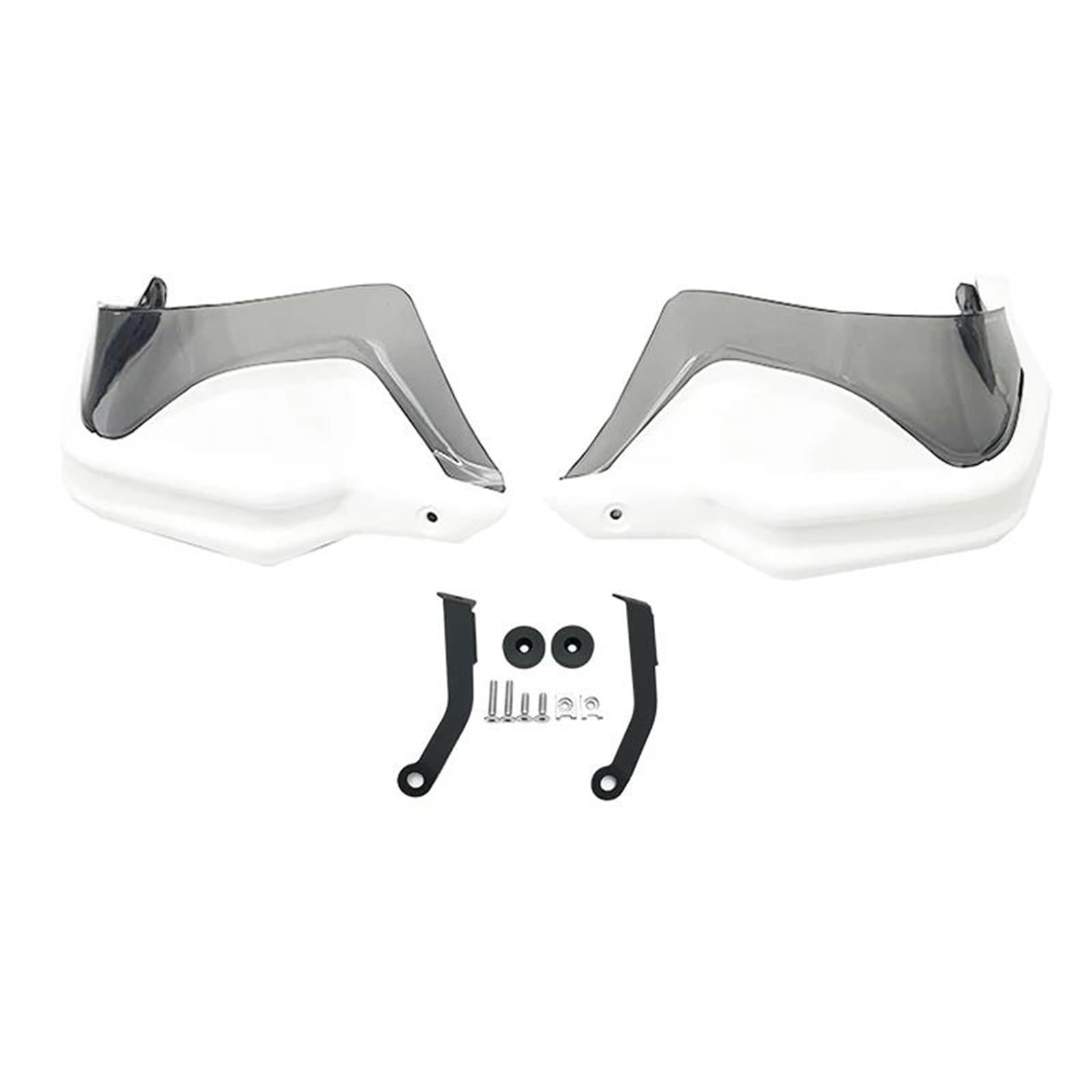 Motorrad Handschutz Für Für TENERE 700 Für Tenere700 Für XTZ700/ Rally Für T7 2019-2023 Motorrad Griff Schutz Lenker Handprotektoren Handschützer(White Grey Set) von VBVGMZAS