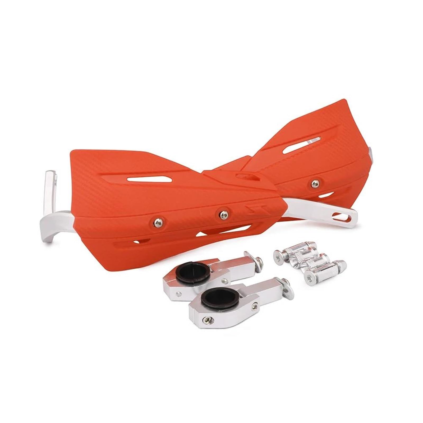 Motorrad Handschutz Für Für YZ YZF WR WRF TTR 125 250 400 450 426 Für YZ250F Für WR450F 22 MM 28 MM Motorrad Lenker Hand Guards Wind Protector Handschützer(Orange) von VBVGMZAS