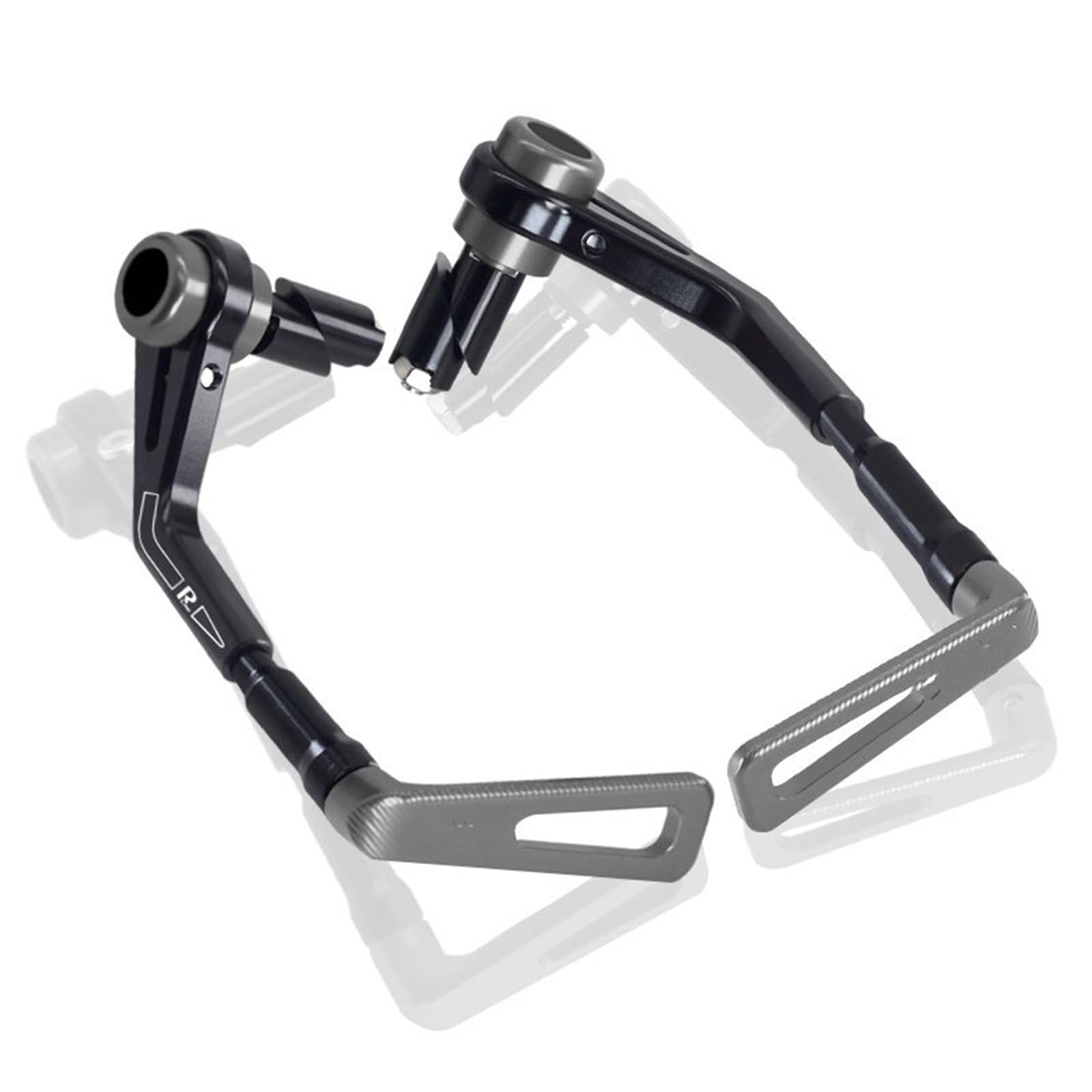 Motorrad Handschutz Für Für YZF-R6 Für YZF-R7 Für YZF-R15 Für YZF Für R6 Für R7 Für R15 Motorrad Lenker Handschutz Schutz Handschützer(Titanium) von VBVGMZAS