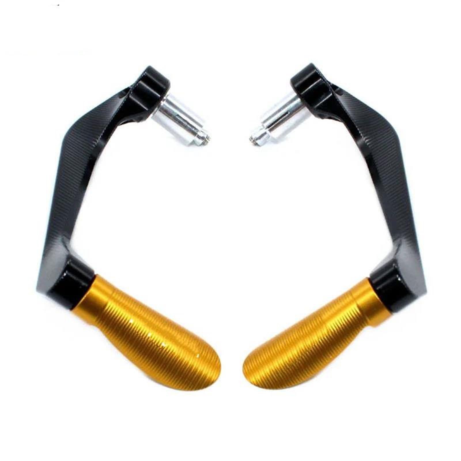 Motorrad Handschutz Für Für YZF R7 Für YZF-R7 2022 7/8 "Motorrad Handschutz Schutz Lenker Bremse Kupplung Hebel Handschutz Handschützer(Gold) von VBVGMZAS