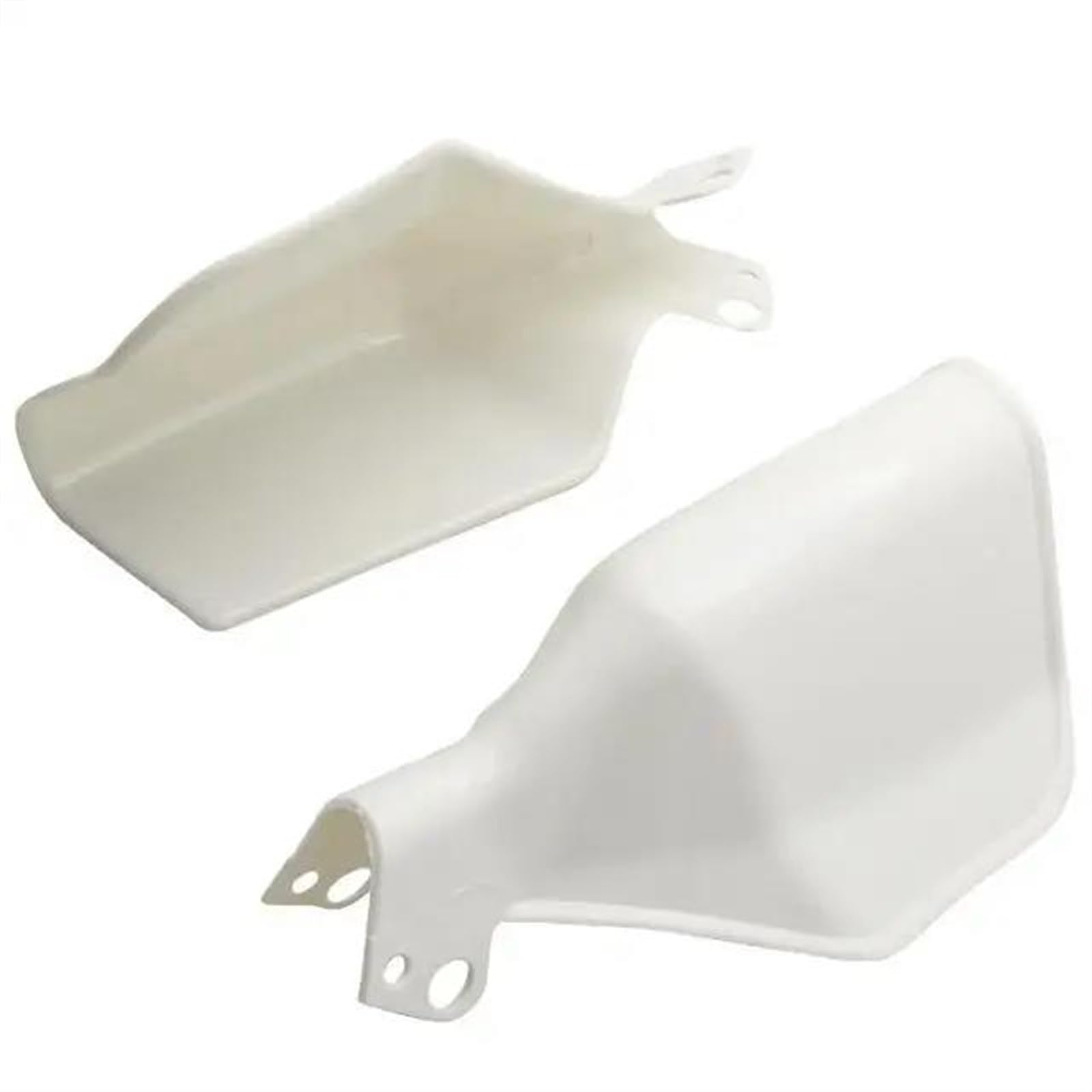 Motorrad Handschutz Universelle Motorrad-Handprotektoren-Schutzhülle Für 22-mm-Motorräder Handschützer(White) von VBVGMZAS