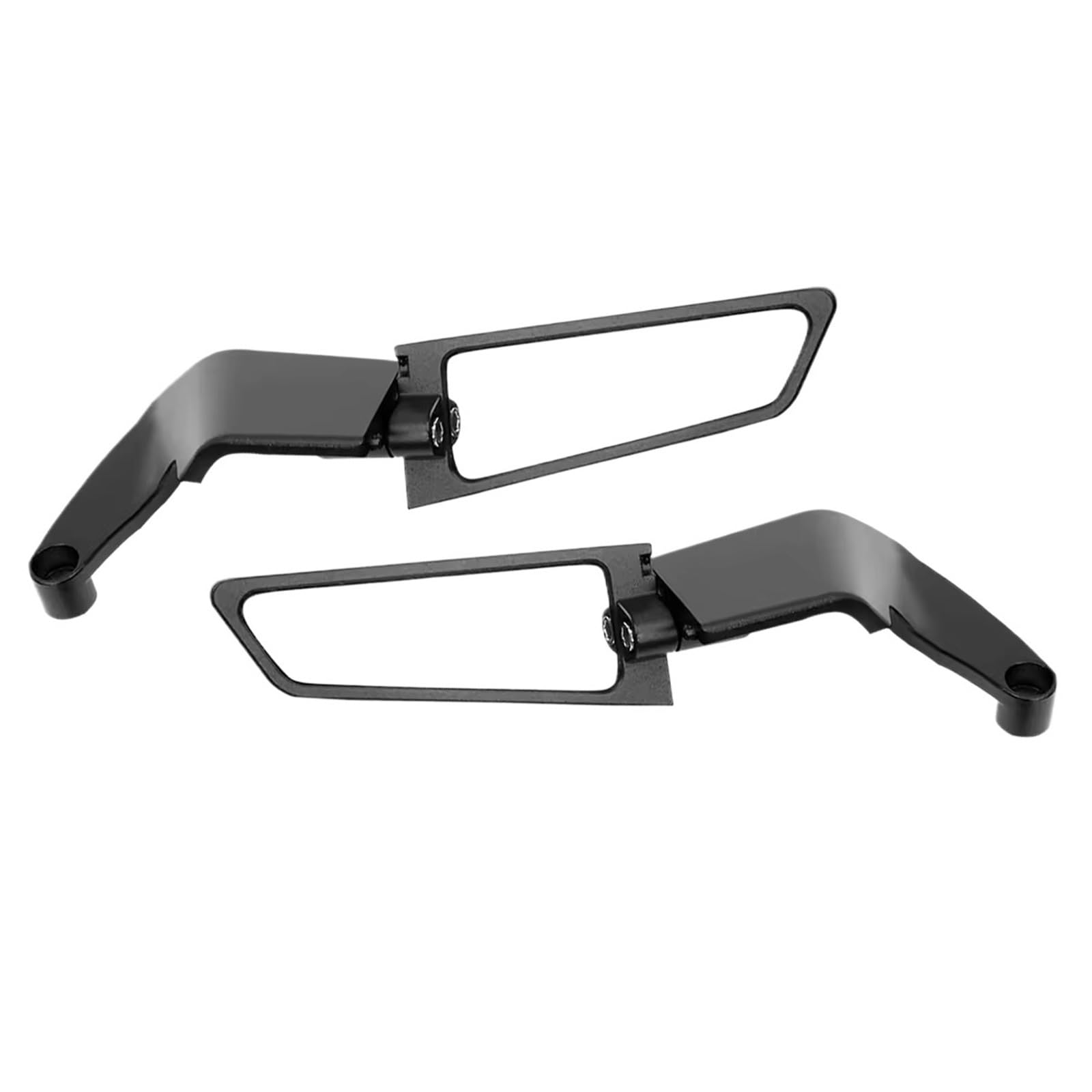 Rückseitenspiegel Für Für MT 03 07 09 Für R1 Für R3 Für R7 Für Xmax Motorrad Drehen Verstellbare Spiegel Stealth Winglets Spiegel Motorrad Rückspiegel von VBVGMZAS