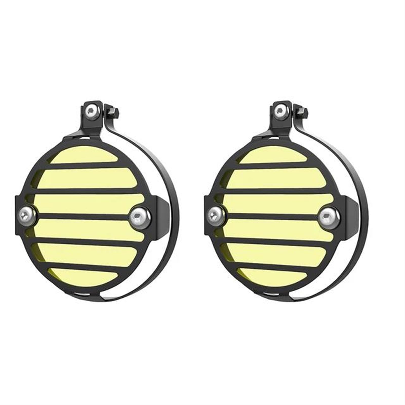 Scheinwerfergitter FÜR CFMOTO FÜR 800MT 2021 2022 2023 FÜR CF Moto FÜR 800 MT Motorrad Nebel Licht Protector Motorbike Front Headlights(Yellow) von VBVGMZAS