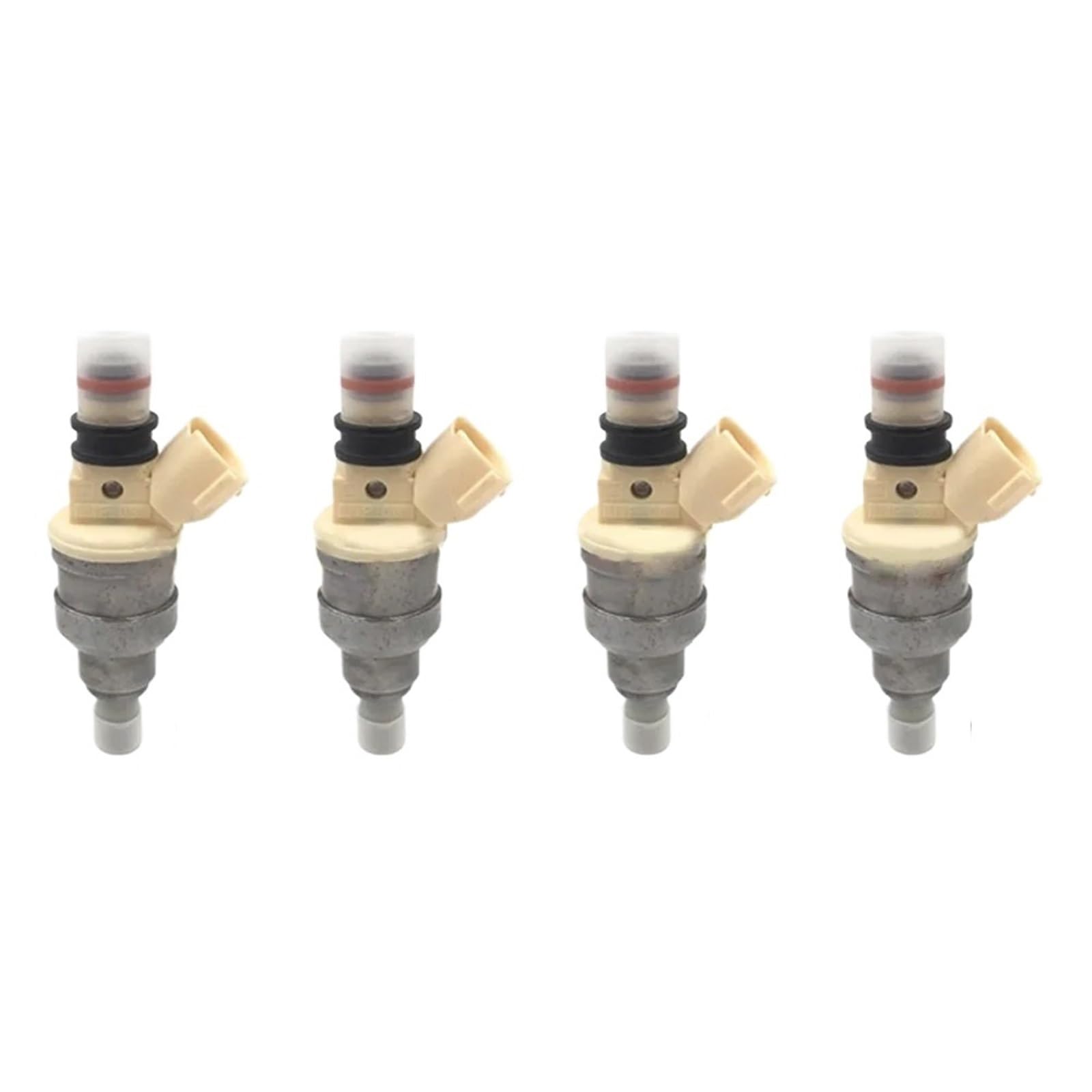 VBVGMZAS Kraftstoffeinspritzdüse 4PCS Kraftstoff Injektor INP-081 F2G8-13-250 INP081 Für Mazda B2200 2,2 L 1990 1991 1992 1993 Auto Einspritzdüse von VBVGMZAS