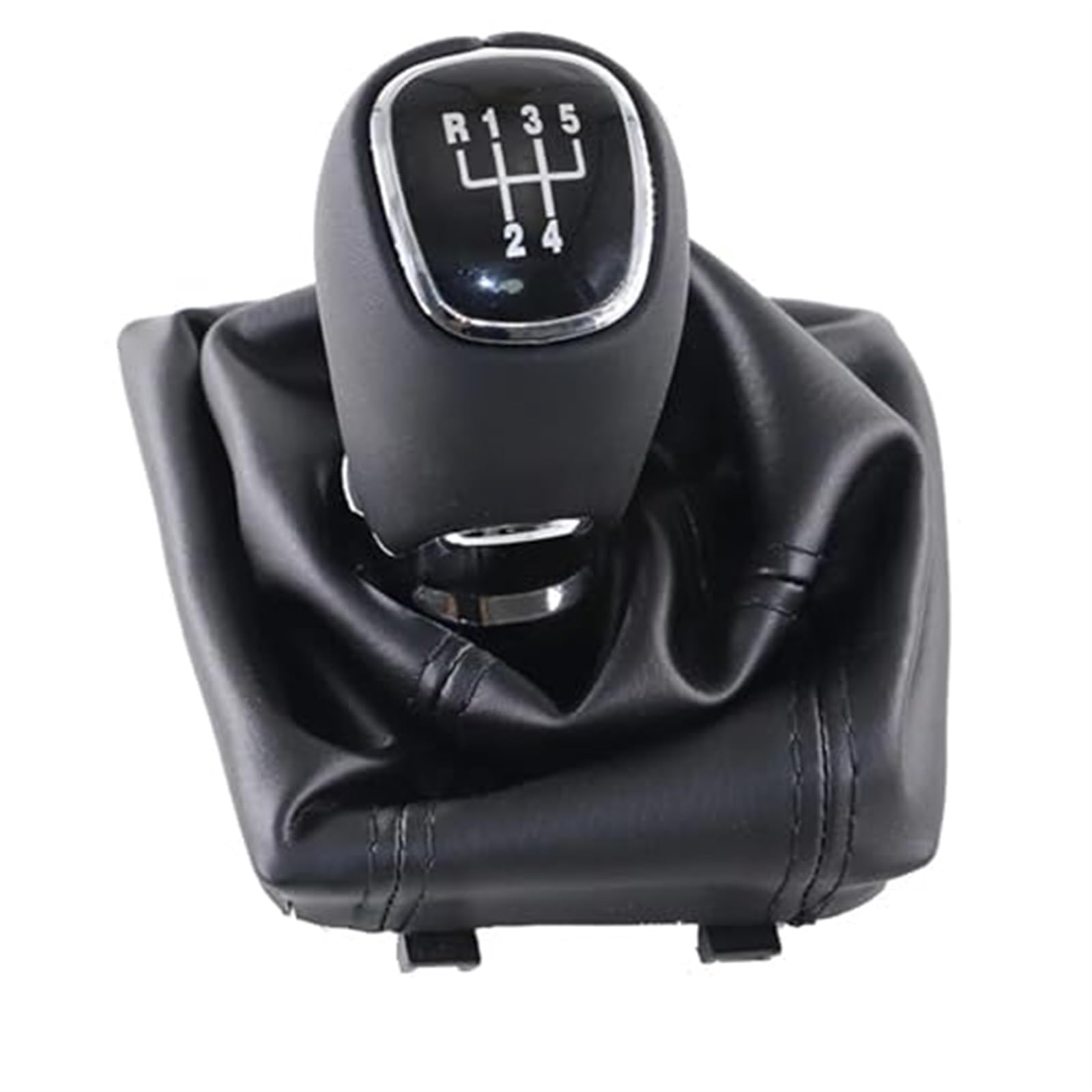 Auto SchaltknüPpel Für Skoda für Octavia MK3 2014 2015 2016 2017 Auto-Shift-Schaltknauf Hebel Gaitor Kofferraumabdeckung 5-Gang-Schaltknauf(‎5 Speed Set) von VBVRHAAMZ