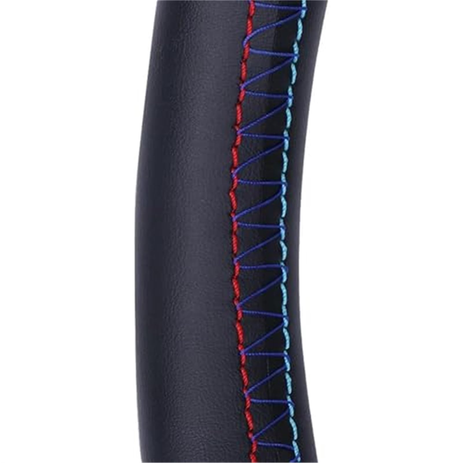 Für Citroen Für C4 Für Picasso 2007-2011 2012 2013 Lenkung Wrap Mikrofaser Leder Hand Nähen Lenkrad Abdeckung LenkradbezüGe(Red-Blue line) von VBVRHAAMZ