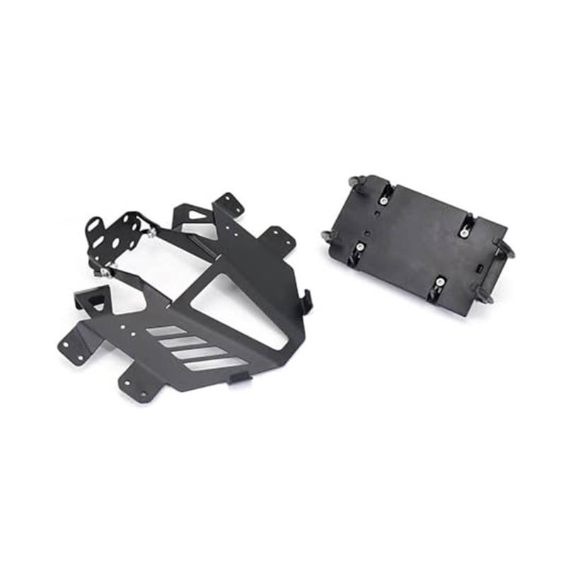 Für Kymco Für AK550 Motorrad Zubehör Telefon Halter Stehen GPS Halterung Navigation Halterung Motorrad Telefon Halterung Motorrad Lenker Navigation Platten Halterung(-01-Bracket) von VBVRHAAMZ