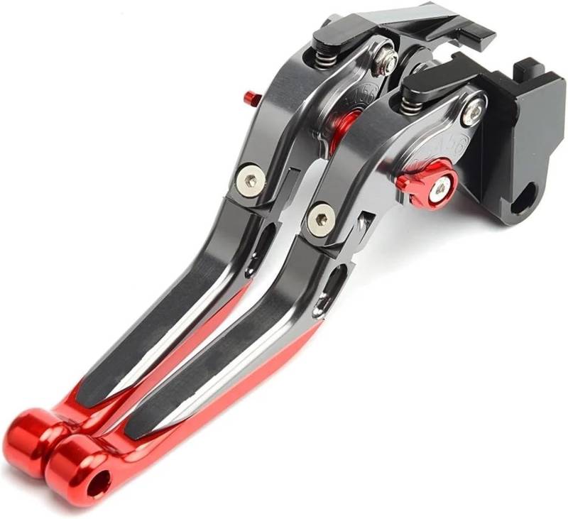 Motorrad Kupplungshebel for CBR 600 CBR600 F2 F3 F4 F4i 1991-2007 2006 2005 2004 2003 Motorradbremskupplungshebel Ausziehbar Klappbar Verstellbar(Red) von VBVRHAAMZ