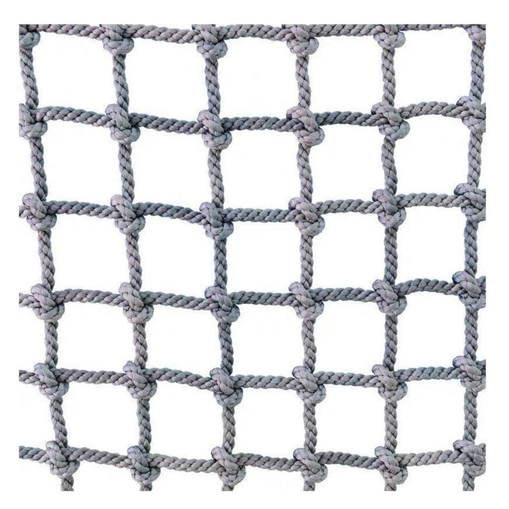 Cargo Kletternetz Outdoor Baumhaus Nylon LKW Anhänger Netze Spielplatz Heavy Duty Schaukeln Netz Sicherheitsnetz Cargo Net Kinderspielplatz Kletternetz (Farbe: 10 mm x 12 cm, Größe: 2 x 6 m/6,6 x 19 von VCGIIEEWGHJDEW