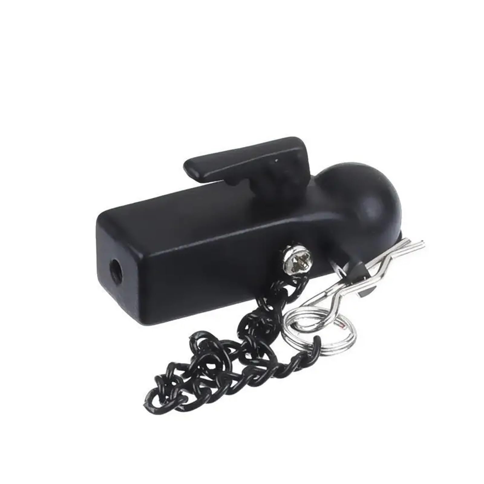 Anhängerkupplungen und Zubehör, RC Auto Metall Abschlepphaken Drop Hitch Receiver Anhänger Haken for 1/10 RC Climbing Crawler Für Wohnmobile, SUVs, Geländefahrzeuge und LKWs(Connection Buckle) von VCHICS