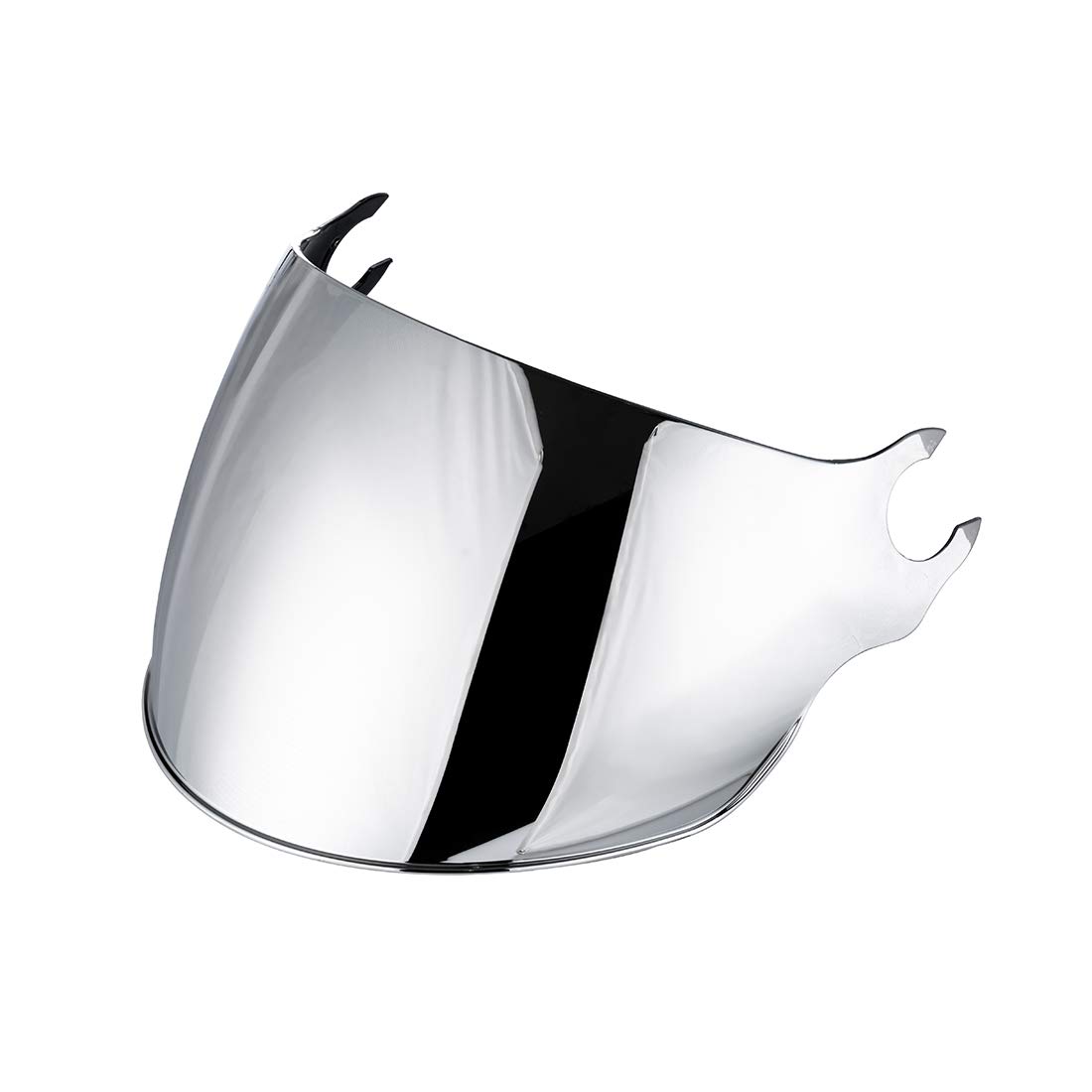 Helm Visier für OF562/AIRFLOW,Motorrad Wind Schild Helm Objektiv Visier,Motorradhelm Visier,Integralhelm Motorradhelm Zubehör (Chrom Silber) von VCOROS