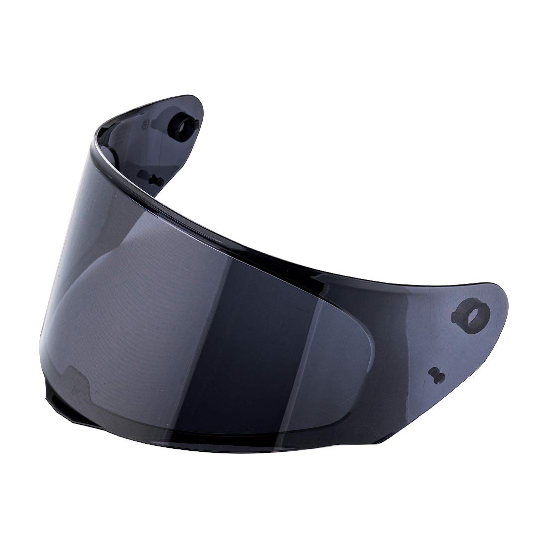 Helmvisier für LS2 FF328/FF353/FF800,Motorradhelm Visier,Motorrad Windschutz Helm Objektiv Visier Vollgesichts,Motorradhelm Zubehör Ersatz (Schwarz) von VCOROS