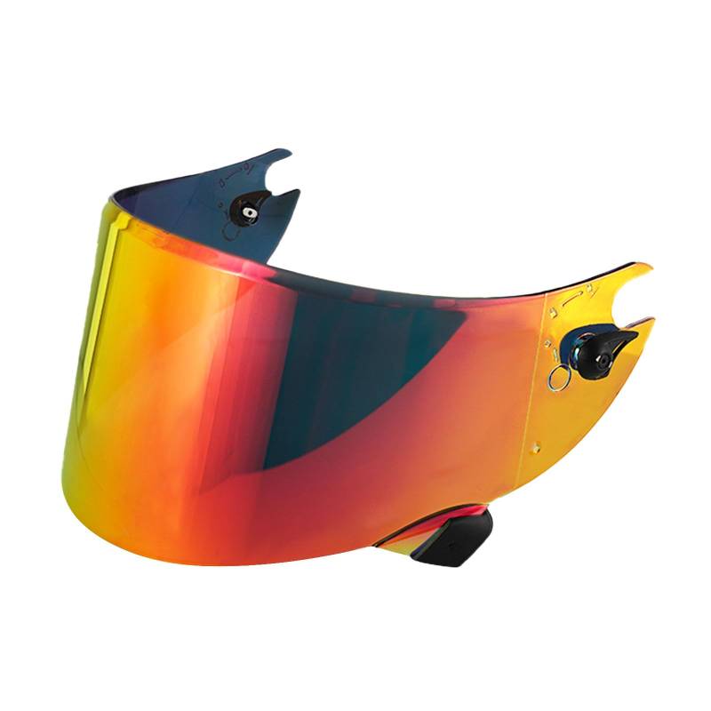 Helmvisier für Shark Race R Pro GP, Motorradhelm Visier,Motorrad Windschutz Helm Objektiv Visier,Integralhelm Visier,Motorradhelm Visier Ersatz (Rot) von VCOROS