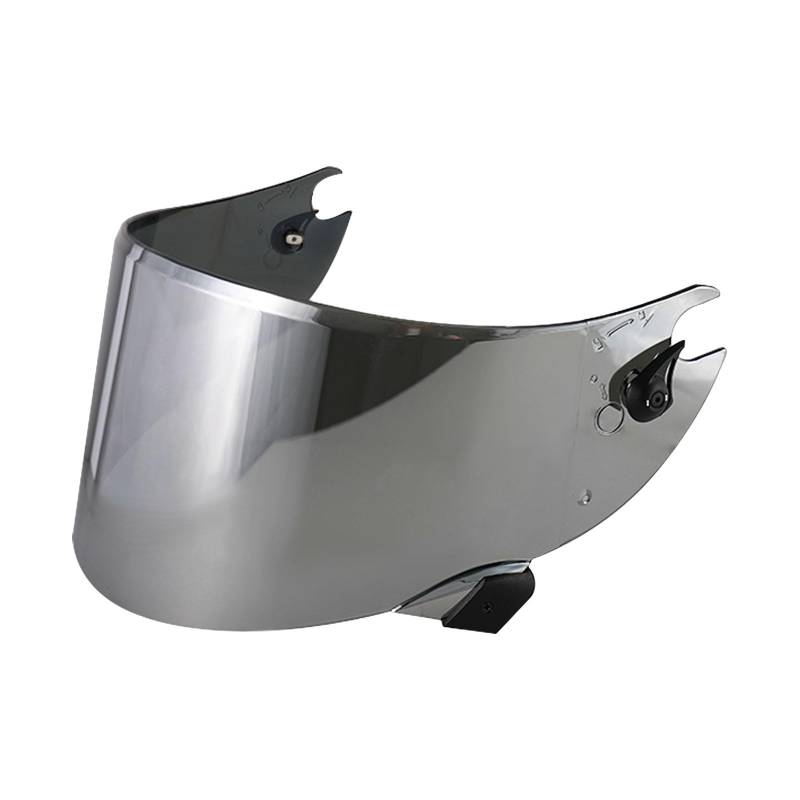 Helmvisier für Shark Race R Pro GP, Motorradhelm Visier,Motorrad Windschutz Helm Objektiv Visier,Integralhelm Visier,Motorradhelm Visier Ersatz (Silber) von VCOROS