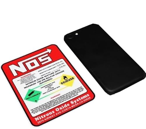 VCTparts NOS Nitro-Aufkleber – Racing, Lachgas-N2O-System (10 x 13 cm) von VCTparts