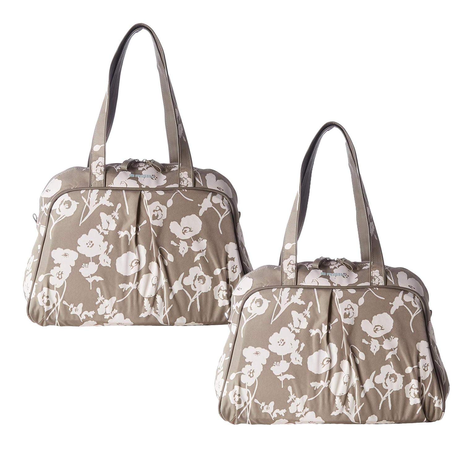 VDP 2X Gepäckträgertasche Basil Elegance-Carry Doppelpack Fahrradtasche 35x15x40cm von VDP