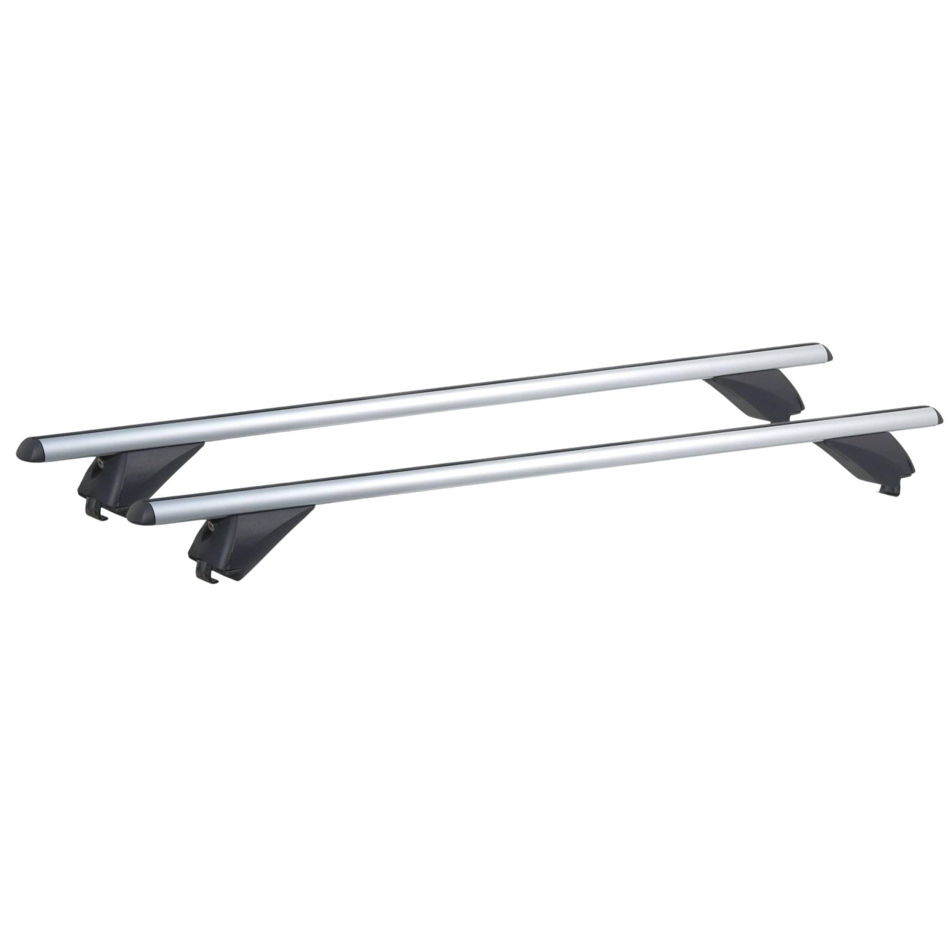 VDP-R003 Dachträger 120cm - universal Relingträger Dachgepäckträger - geschlossene Reling - aus Aluminium - bis 90kg - bündige Schiene - abschließbar von VDP