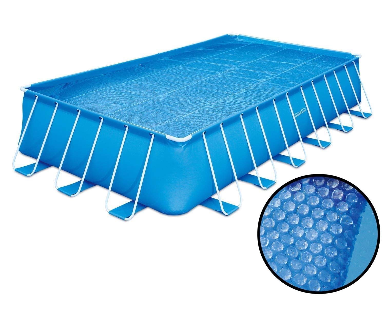 Summer Waves Solarfolie 5,48x2,74cm Solarplane Poolabdeckung Solar Cover Poolheizung von VDP