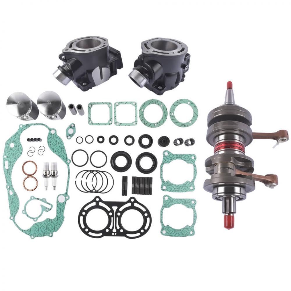 Motor -Wiederaufbau -Kit Kompatibel mit Banshee 350 64 mm Kurbelkolbendichtungen AP02 Aftermarket Teile von VEARZRQI