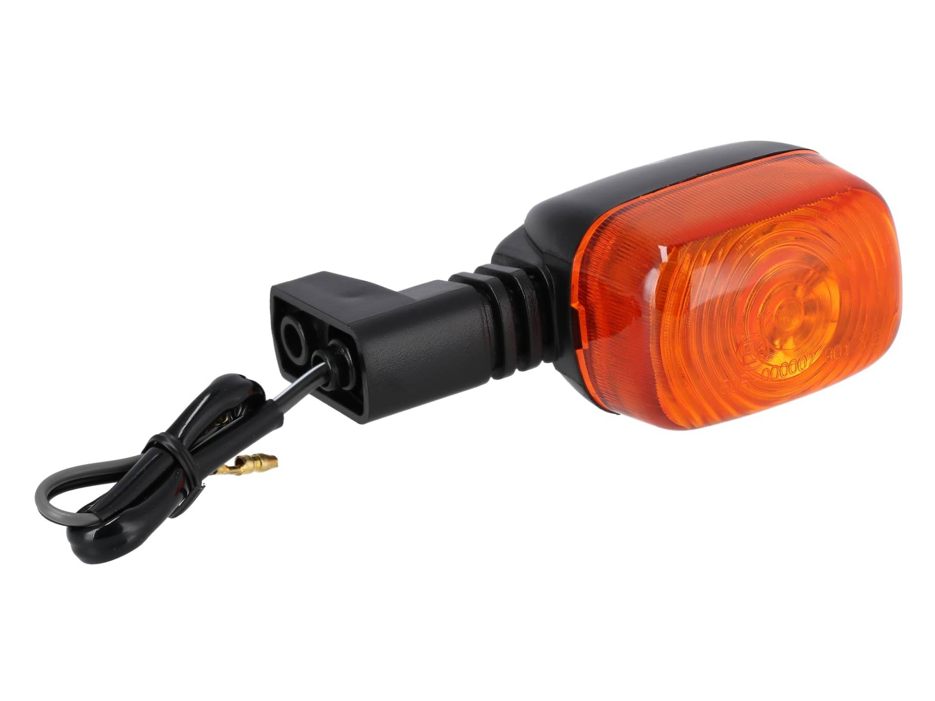 VEBCO Blinker eckig, mit orangenem Glas - Simson S53, S83, SR50, SR80 von VEBCO