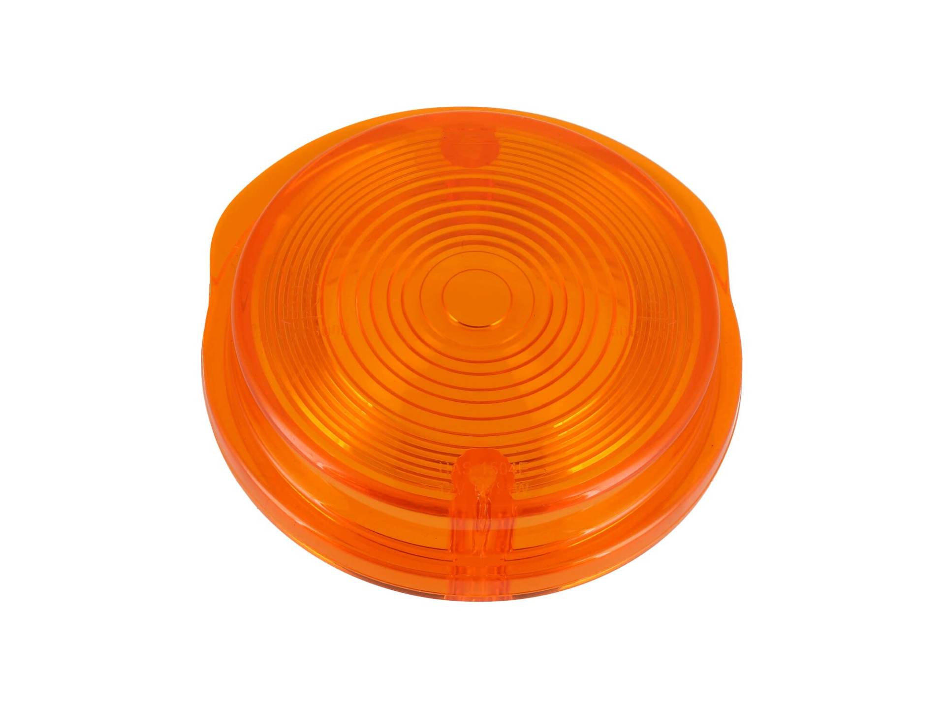 VEBCO Blinkerkappe vorn, rund, orange - für Simson S50, S51, S70, SR50, SR80 - MZ ETZ, TS von VEBCO