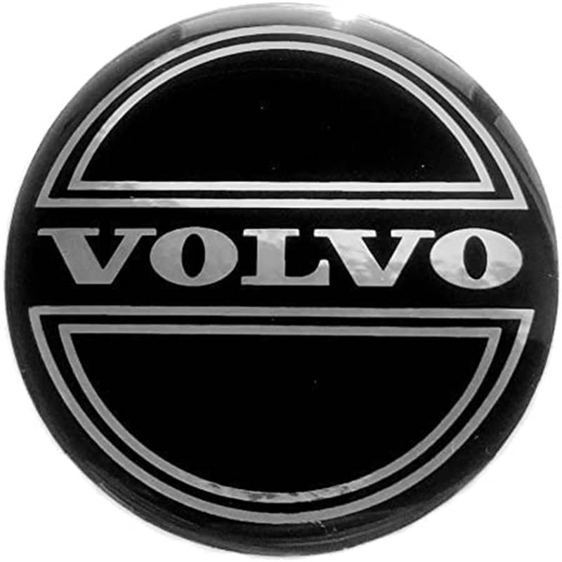 Nabendeckel für Volvo 55mm,wasserdicht Radnabenkappen, Felgenkappen,Felgendeckel,Nabenkappen,Radnaben-Mittelabdeckungen von VECES