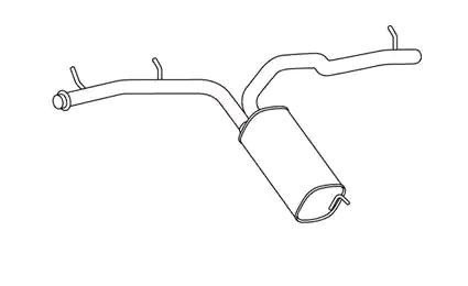 VEGAZ Endschalldämpfer FIAT,PEUGEOT,CITROËN CS-277 173063 Endtopf,Auspuff Endtopf,Nachschalldämpfer,ESD von VEGAZ