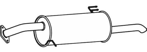 VEGAZ Endschalldämpfer KS-190 Hinten von VEGAZ