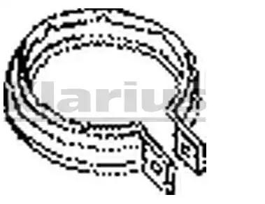 VEGAZ Halter, Abgasanlage MERCEDES-BENZ MM-107 6019970390 von VEGAZ