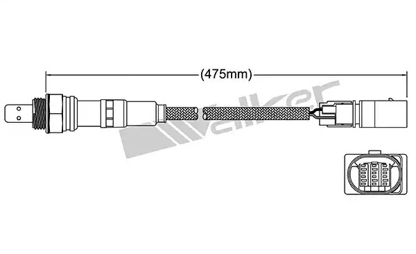 VEGAZ Lambdasonde VW,AUDI,SKODA ULS-51 030906262T,036906262T,03L906262E Regelsonde,Lambda Sensor 392102G100 von VEGAZ