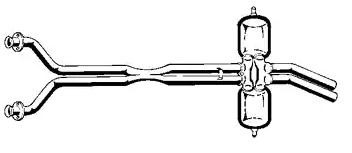 VEGAZ Mittelschalldämpfer MERCEDES-BENZ MS-96 1264903215 MSD von VEGAZ