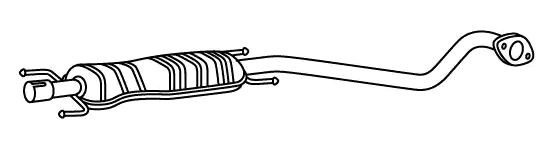 VEGAZ Mittelschalldämpfer OPEL,VAUXHALL OS-420AT 852383,90531296,9157337 MSD 93191951,24415152,24423019,5852064,5852713,24423017,5852111,5852113 von VEGAZ