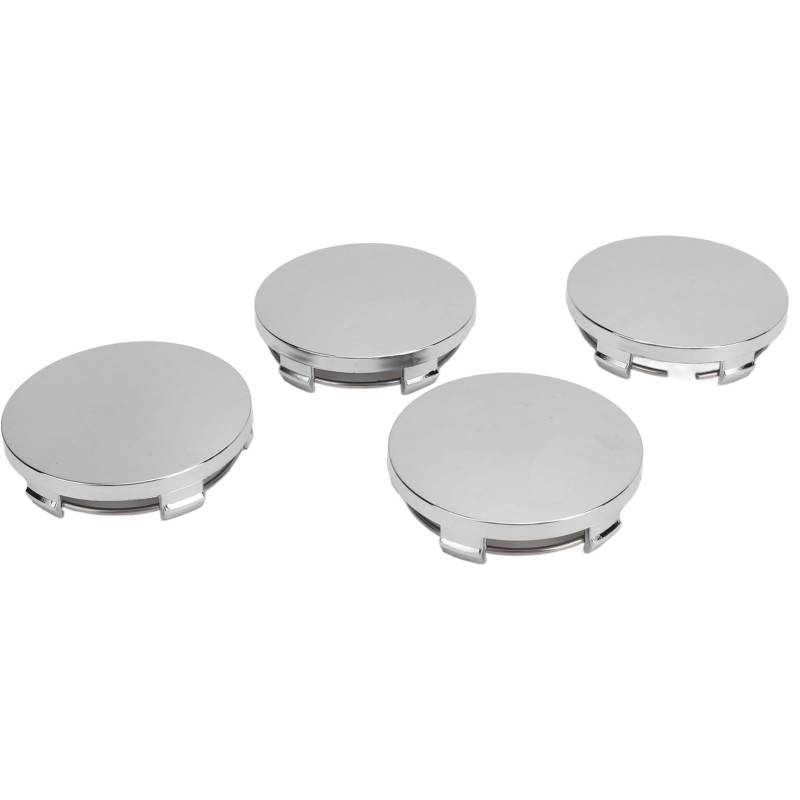 4PCS Radnabenkappe 60mm Auto Radnabenkappe mit Eisenring Stilvolle Radreifenmitte Felgennabenabdeckung Universal für Fahrzeug (Galvanisierte Farben) von VELATEMOR