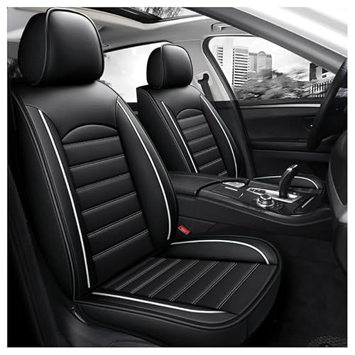 VELUNE Autositzbezug-Sets für Audi A6 Avant 2020-2023-Leder-Schutzbezüge, Sitzschutz vorn und hinten, wasserdicht, verschleißfest, Innenausstattung,B von VELUNE