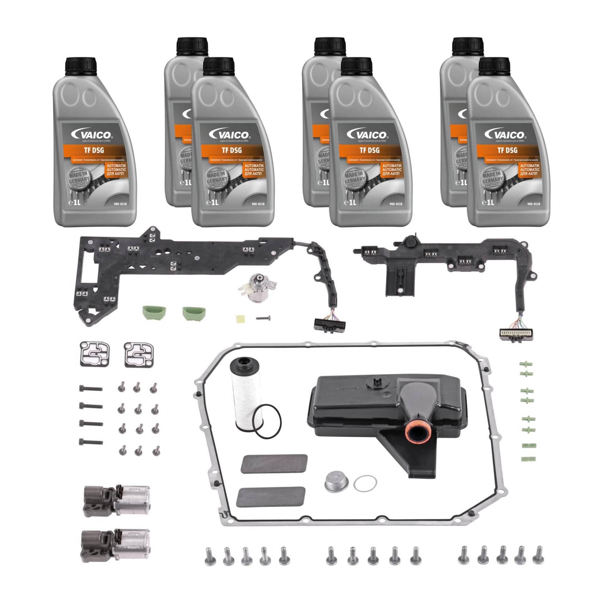 VEMO V10-86-0004-XXL MECHATRONIK DSG FILTERSATZ MIT ÖL 7-GANG GETRIEBE PASSEND FÜR A4 A5 A6 DL 501 EXPERT KIT+ XXL von VEMO