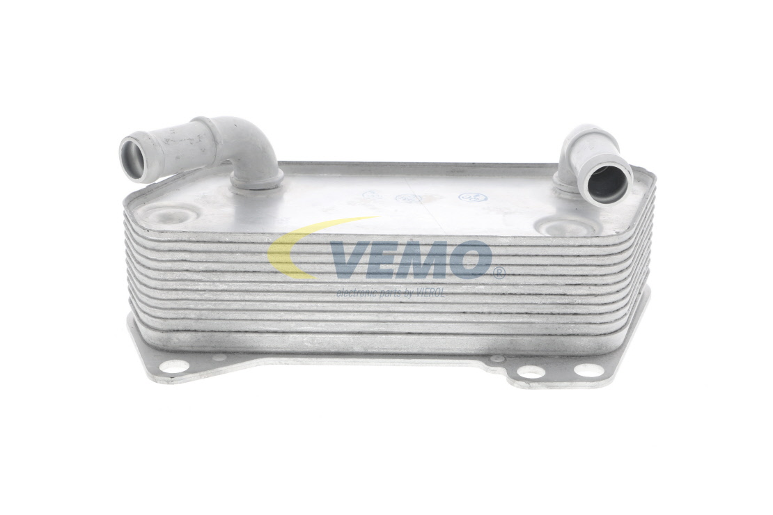 VEMO Ölkühler VW,AUDI,SKODA V10-60-0008 2E409061E,02E409061B,02E409061D Ölkühler, Motoröl 2E409061D,02E409061E von VEMO