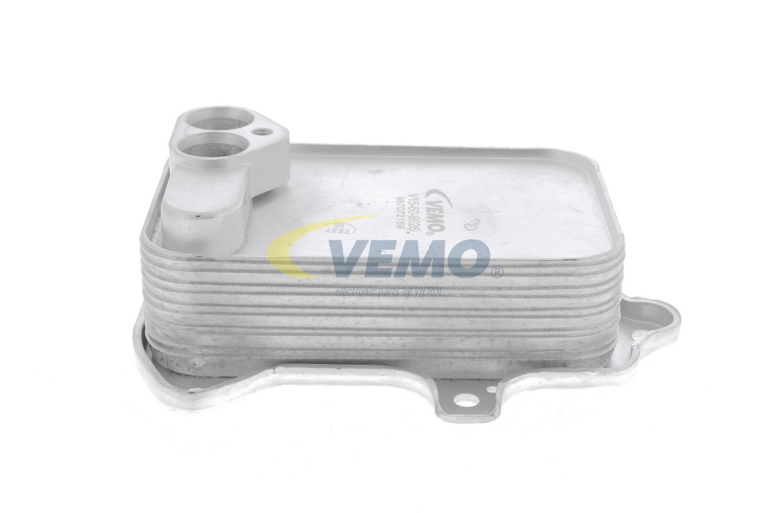 VEMO Ölkühler VW,AUDI,SKODA V15-60-6026 3C117021E,3C117021J,03C117021D Ölkühler, Motoröl 03C117021E,03C117021J,3C117021D von VEMO