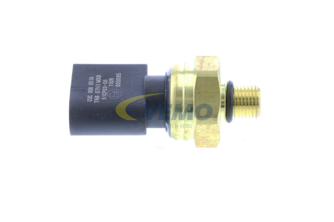 VEMO Sensor, Kraftstoffdruck VW,AUDI,SKODA V10-72-1267 03C906051A,3C906051A von VEMO