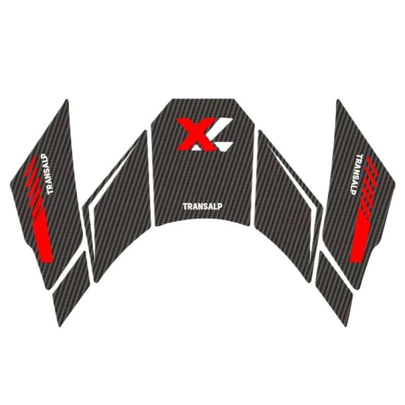 Motorrad Aufkleber Tankschutz Für XL 750 XL750 Transalp 2023 2024 Motorrad Anti Slip Heizöl Tank Pad Seite Knie Grip Aufkleber Schutz Aufkleber Pads von VENHIRL