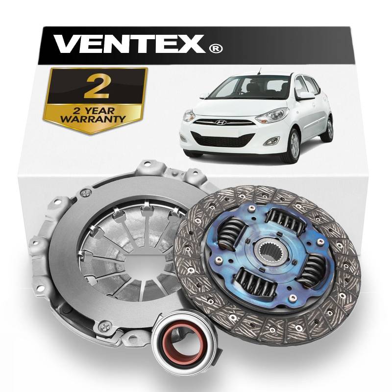 VENTEX® Kupplungssatz VXC2618 Kompatibel mit Hyundai i10 i20 Kia Rio Picanto 1.2 Benzin 2008-2015 von VENTEX