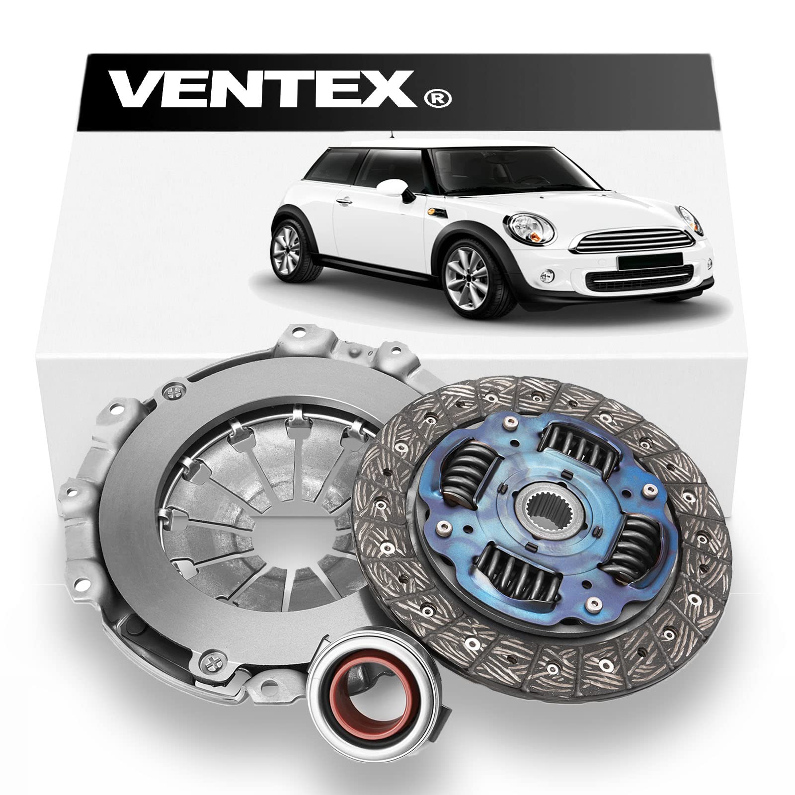 VENTEX® VXC2605 Kupplungssatz kompatibel mit Mini R55 R56 Cooper/One Benzin 1.4 1.6 Manuell von VENTEX