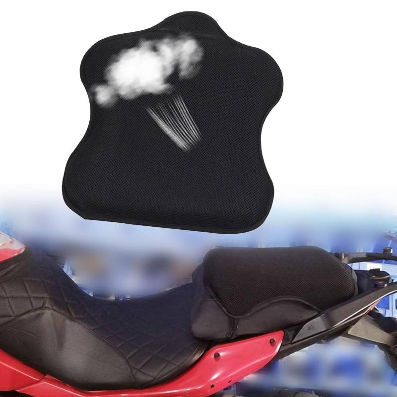 VERDDE Sitzbezüge Motorrad Gel Sitzkissen Abdeckung Druck Air Pad Zubehör Für CFMOTO NK300 300NK 250NK 250 NK 300 400 650 150 400NK 650NK von VERDDE